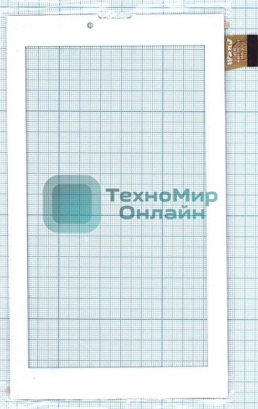 Сенсорное стекло (тачскрин) WJ851-FPC V1.0, белое