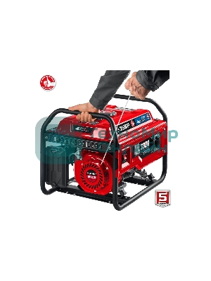 Электрогенератор гибридный Зубр СГ-3300, 3.3 кВт, 72 дБ, 44 кг