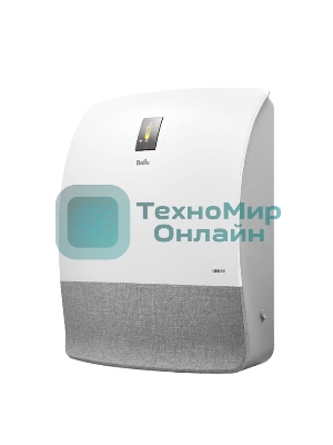 Очиститель воздуха Ballu ONEAIR ASP-200S белый/серый, 75 м², HEPA-фильтр, угольный фильтр