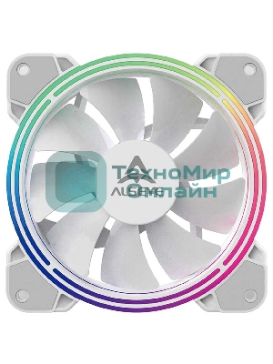 Вентилятор для корпуса Alseye Halo 4.0-W kit (3шт.) белый, 120 мм, 1300 об/мин, 24.8 дБ, 4 pin