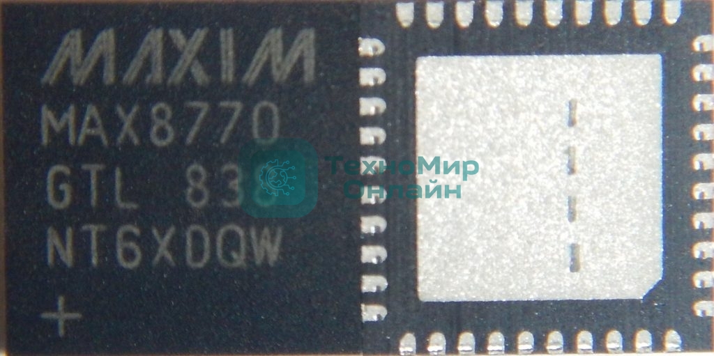 Микросхема MAX8770GTL