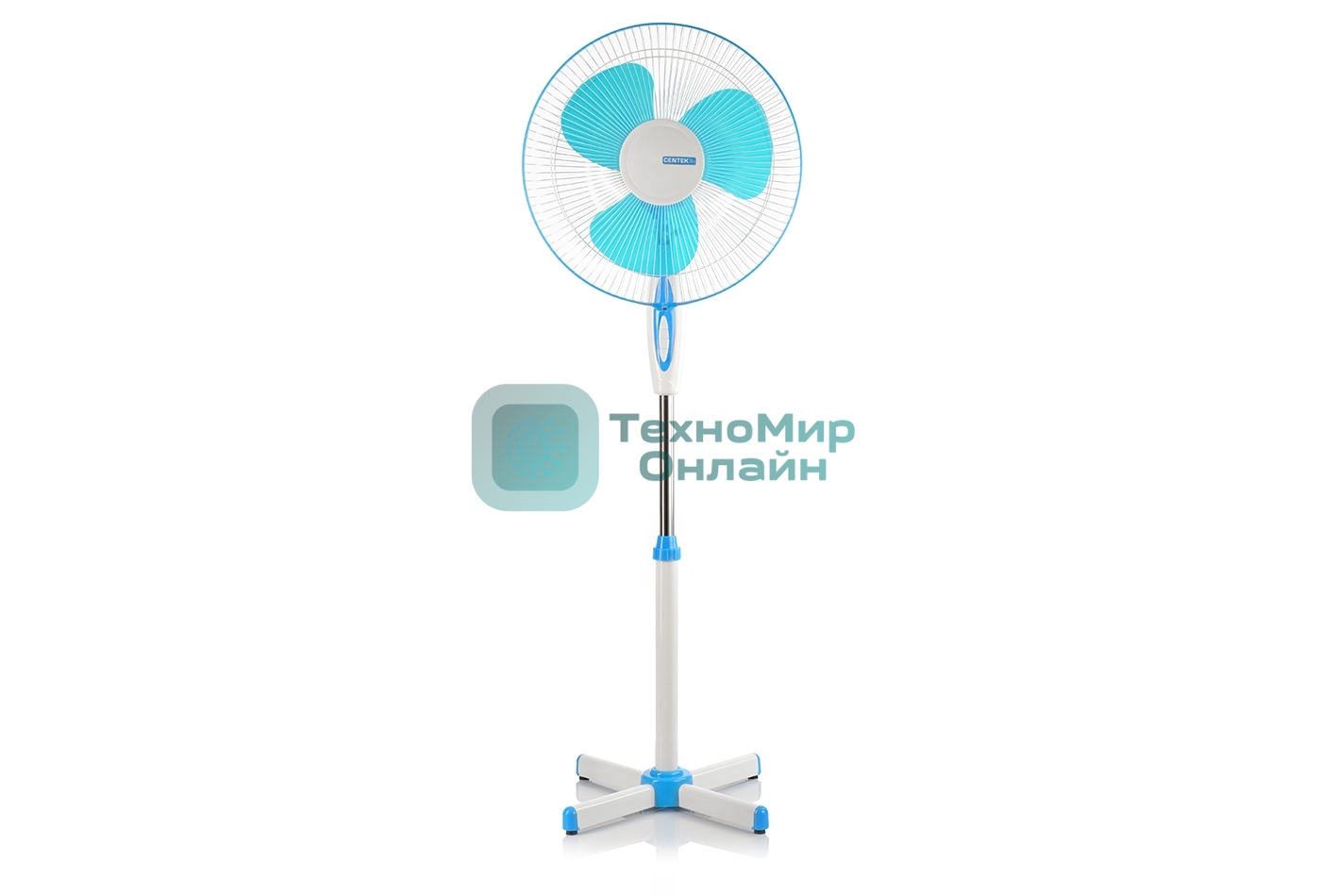 Напольный вентилятор Centek CT-5015 Blue 1 шт/уп