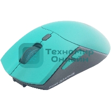 Мышь беспроводная/проводная Raskat MG009WR зеленый, 5000 dpi, радиоканал, USB, кнопки - 7