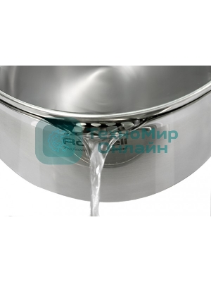 Кастрюля Rondell Strike Grey Ultra RDS-1949 4.8 л. d=24 см (с крышкой) сталь