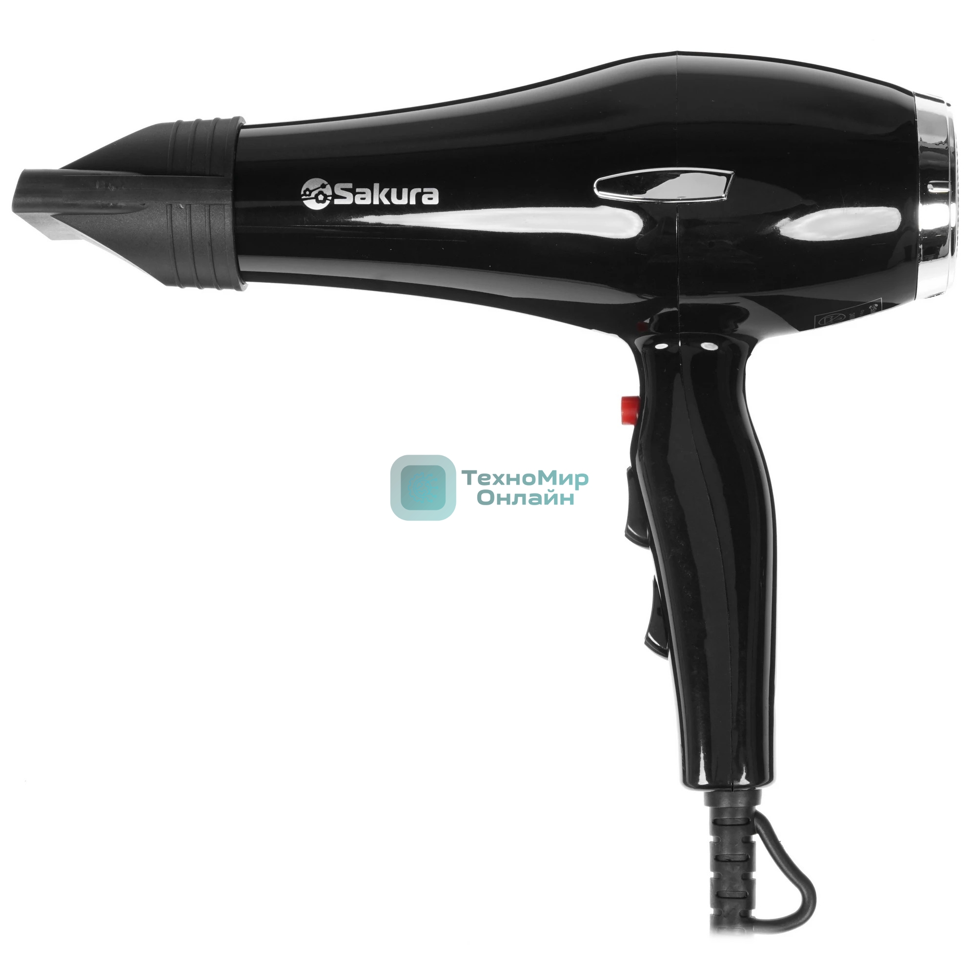Фен Sakura SA-4038BK Professional черный, 2400 Вт