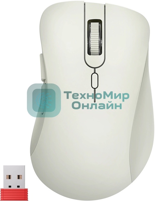 Мышь беспроводная Defender Dana MB-266 светло-серый, 3200 dpi, радиоканал, Bluetooth, USB, кнопки - 6