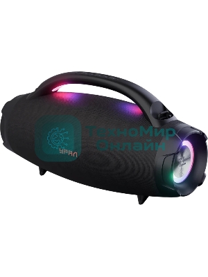 Колонка портативная Ural Урал ТТ М6+ КАРАОКЕ черный/черный 110W 1.1 BT/3.5Jack/USB-C 10м 8000mAh