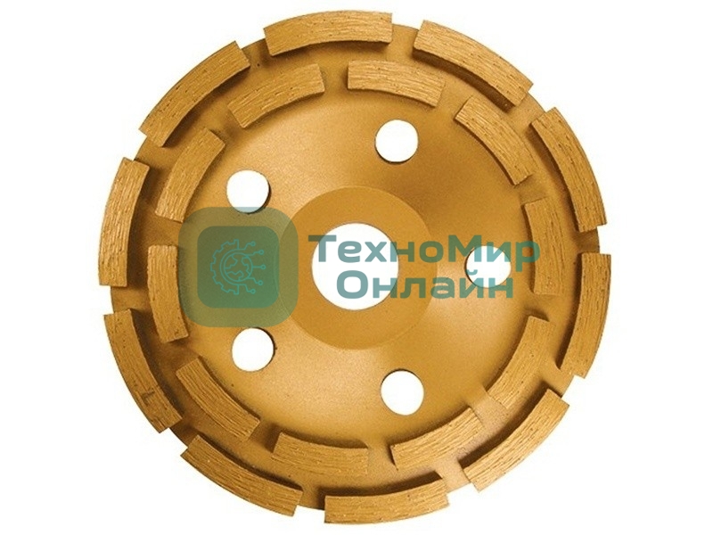 Чашка алмазная зачистная Matrix 72996 150 мм, двухрядная