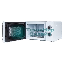 Микроволновая печь JVC JK-MW210MG белый, 20 л, 700 Вт, переключатели - поворотный механизм