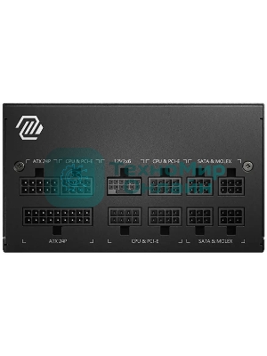 Блок питания MSI MAG A850GL PCIE5, 850W, 80 PLUS Gold, полностью модульный, ATX 3.0, PCIE5