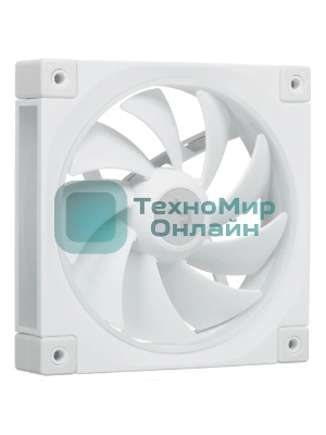 Вентилятор для корпуса Deepcool FL12 WH белый, 120 мм, 2150 об/мин, 32 дБ, 4 pin