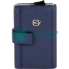 Картхолдер Piquadro Lyra PP5649W92R/BLU4 синий, натуральная кожа