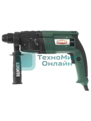 Перфоратор Haммer Flex PRT650D 650 Вт SDS+ 24мм 0-1000об/мин 2.4Дж 3 режима кейс