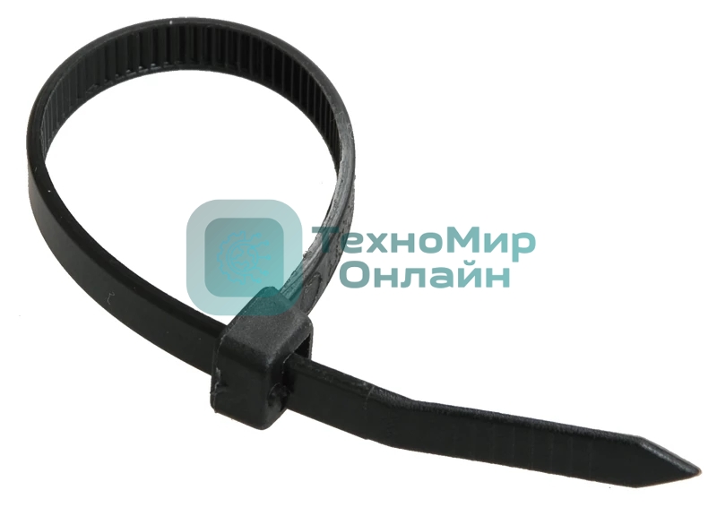 Хомут кабельный 4.8х300 нейл. черный (уп. 100 шт) IEK UHH32-D048-300-100