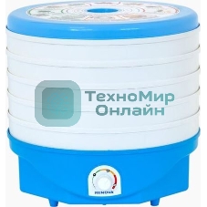 Сушилка для овощей и фруктов Renova DVN37-500/5 (В) белый/голубой