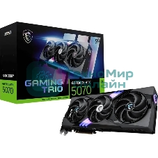 Видеокарта MSI RTX 5070 GAMING TRIO OC 12Gb GDDR7 192bit 3xDP HDMI 3FAN RTL