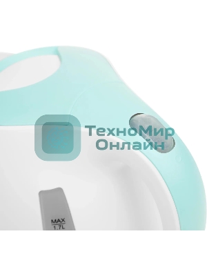 Чайник электрический Blackton Bt KT1702P белый/зеленый