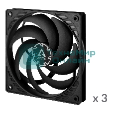 Вентилятор для корпуса ARCTIC P12 SLIM PWM PST -3 Pack (ACFAN00275A)