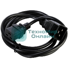 Шнур питания NTSS NTSS-PC19201 C19-C20 проводник.:3x1мм2 1.8м 220/250В 10А черный