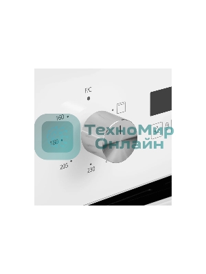 Шкаф духовой газовый с электрическим грилем Maunfeld MOGM703W, встраиваемый