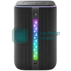 Умная колонка Яндекс Станция 3, 50Вт, стандартная, 2 динамика, мультирум, Zigbee, Wi-Fi, Bluetooth 5.0, Алиса, черный