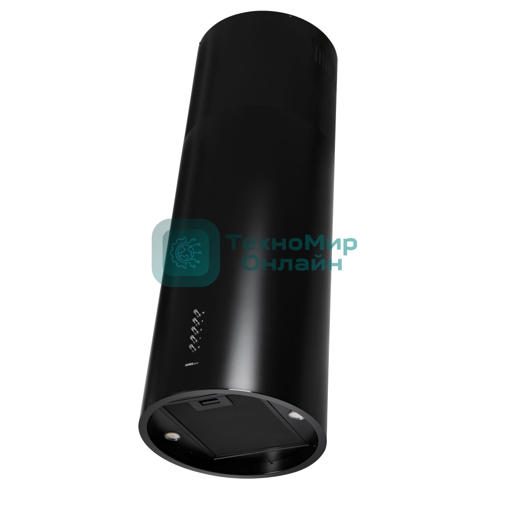 Вытяжка островная HOMSair FLY 1000PH черный, 38 см, 1000 куб. м/ч, 52 дБ