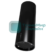 Вытяжка островная HOMSair FLY 1000PH черный, 38 см, 1000 куб. м/ч, 52 дБ