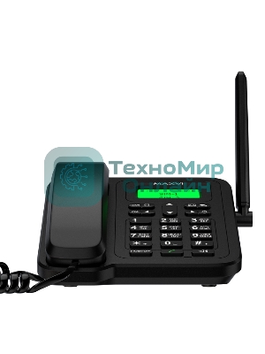 Телефон проводной Maxvi RT-01 черный