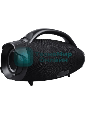 Колонка портативная Ural Урал ТТ М6+ КАРАОКЕ черный/черный 110W 1.1 BT/3.5Jack/USB-C 10м 8000mAh