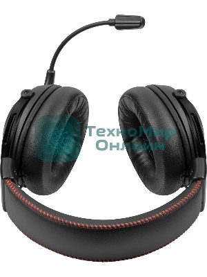 Гарнитура Defender Echo чёрный, проводная, подсветка