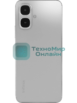 Смартфон Infinix Smart 10 X6725D 4/128Gb серебристый титан