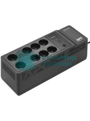 Источник бесперебойного питания APC Back-UPS BE650G2-GR 400Вт 650ВА черный