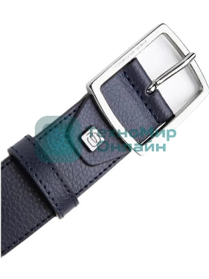 Ремень мужской Piquadro Modus CU6744MOS/BLU 125х3.5 см синий натур.кожа