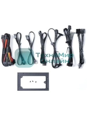 Блок питания Chieftec Compact CSN-550C Retail, 550Вт, 80 PLUS Gold, 80мм, модульный, черный