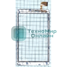 Сенсорное стекло (тачскрин) WJ1312-FPC-V1.0, черное