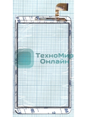 Сенсорное стекло (тачскрин) WJ1312-FPC-V1.0, черное