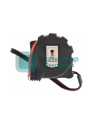 Рулетка Matrix status magnet 3 fixations 5мх25мм обрезиненный корпус зацеп с магнитом