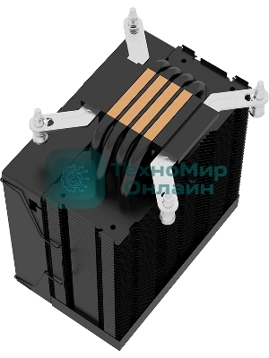 Устройство охлаждения(кулер) Formula Ice Boid 4PSD12 черный 120мм алюминий+медь 2200rpm 34db 4-pin 200W 157мм