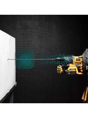 Бур по бетону Denzel двойная спираль, Cobalt W-tip, 12x600 мм, SDS PLUS