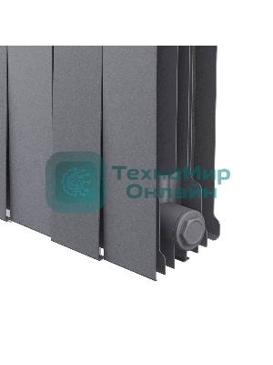 Радиатор биметаллический Royal Thermo PianoForte 200 Серебристый - 20 секц.