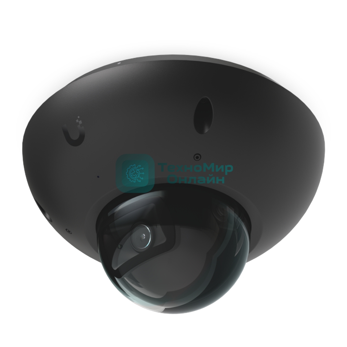 Купольная камера 4K PoE Ubiquiti UniFi Protect Camera G6 Dome Black с ночным видением, интеллектуальным распознаванием и прочным антивандальным корпусом.