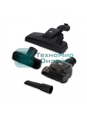 Пылесос BQ VC1606C серо-красный, 420/1600 Вт, уборка сухая, пылесборник контейнер 3 л