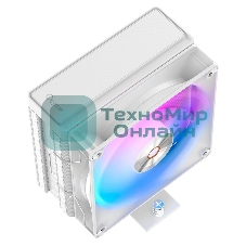 Кулер для процессора Cooler Ocypus Delta A40 WH ARGb белый 120мм алюминий+медь 2000rpm 29db 4-pin 220W 156мм