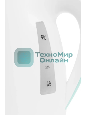 Чайник электрический Blackton Bt KT1702P белый/зеленый