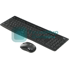 Комплект клавиатура+мышь Logitech MK295 беспроводной, USB, чёрный