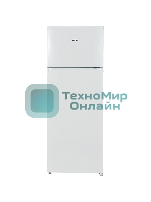 Холодильник Centek CT-1712-207TF белый двухкамерный 166/41л морозилка сверху