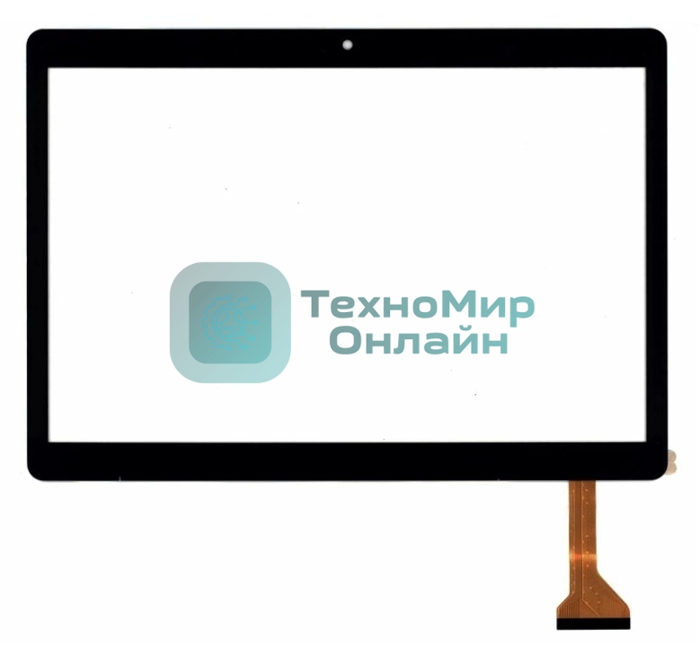 Сенсорное стекло (тачскрин) WJ1825-FPC-V1.0, черное