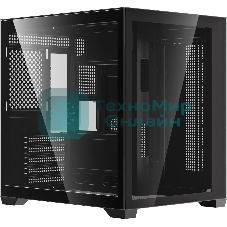 Компьютерный корпус Accord ACC-ZMS03B черный без БП mATX 3x120мм 1xUSB2.0 1xUSB3.0 1xUSB3.1 audio