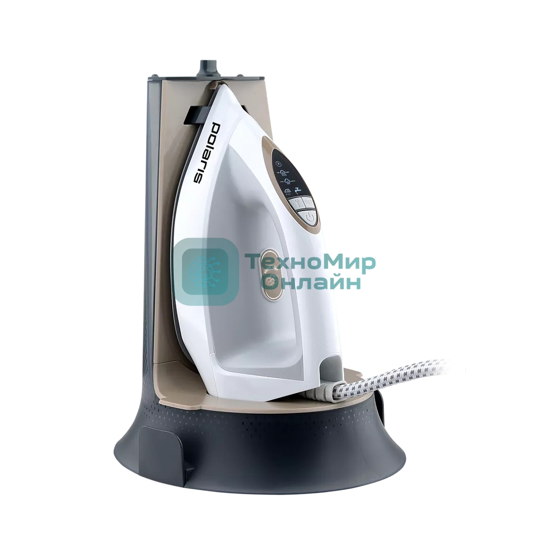 Парогенератор Polaris PSS 7570K 3000Вт белый/золотистый