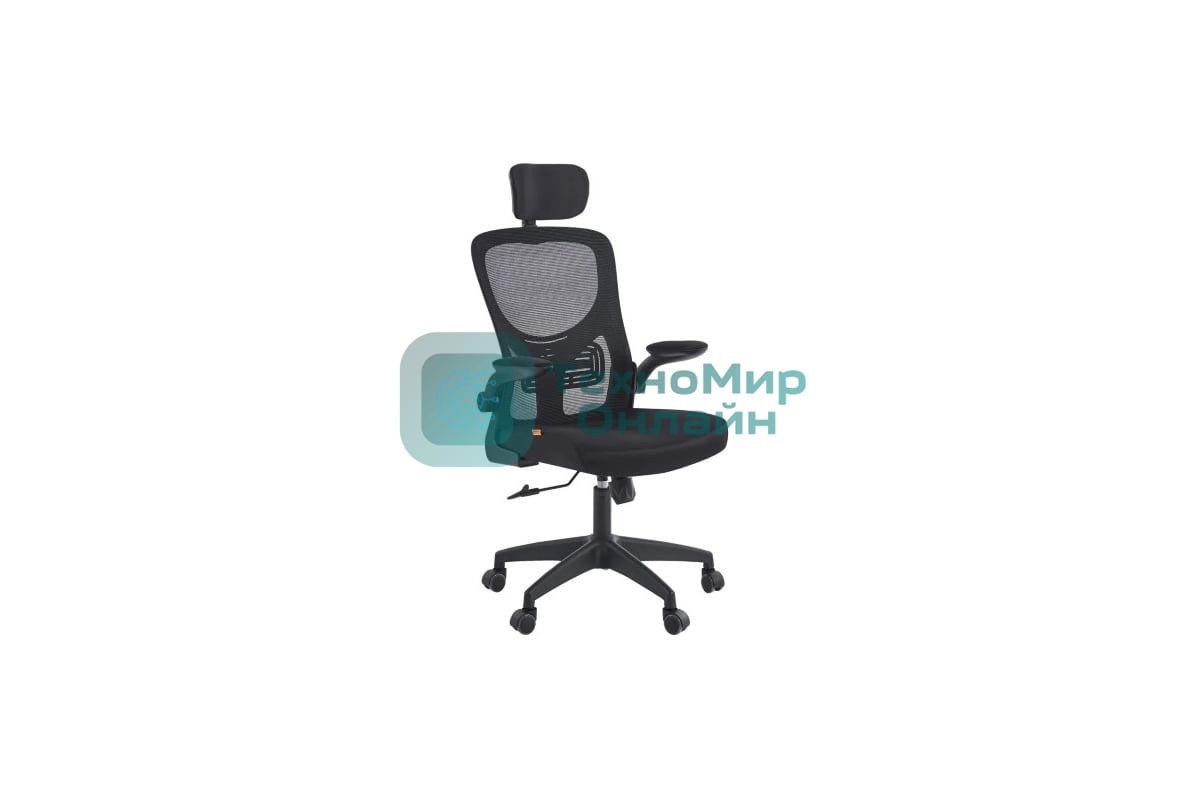 Кресло Chairman CH633 черный, экокожа, 120 кг